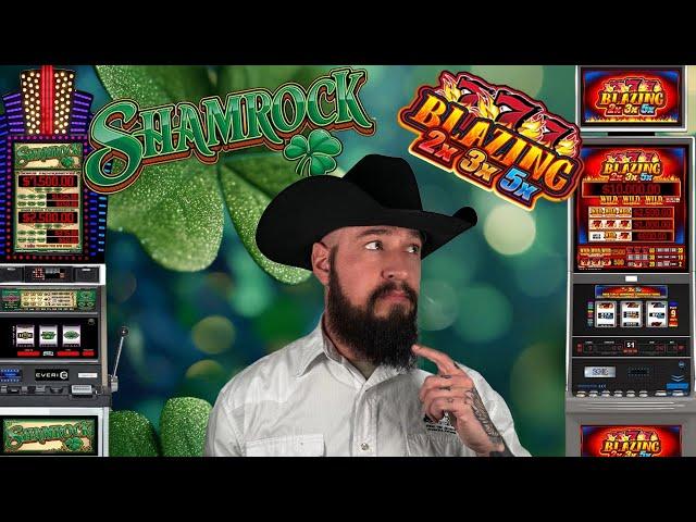 9 Line Slots put to the test!  Shamrock ️ and Blazing 7  Slot Play ⭐️ PLUS Classic Pinball!