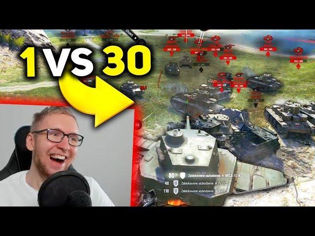 1 VS 30 W WORLD OF TANKS