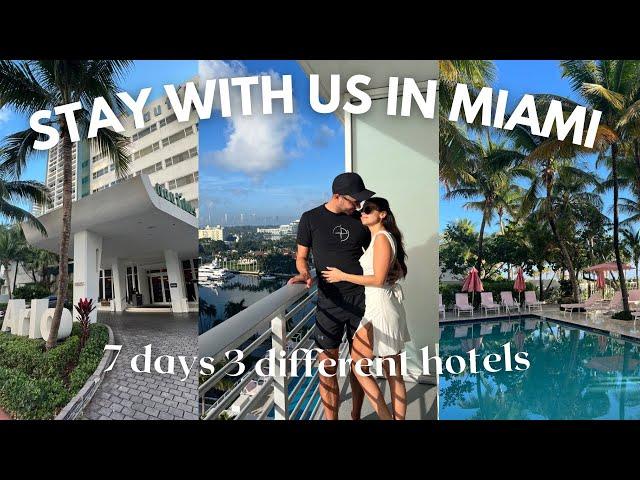 7 days 3 hotels in South Beach Miami - Tour all three hotels with us!