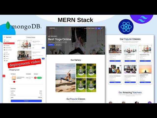 How to Deploy the full-stack MERN Project using React JS, MongoDB, Node Js, Express JS