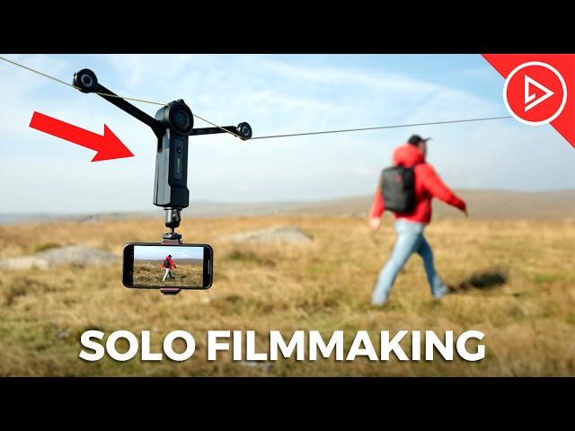 How to Shoot Solo B-Roll with a Smartphone & Zip Line!