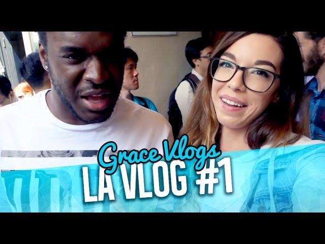 I FINALLY Met Kevin, VR Experience + Alienware Party! | LA Vlog #1 (Grace Vlogs)