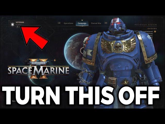 8 Space Marine 2 Settings You Need to Turn Off Now