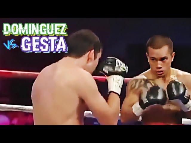 DOMINGUEZ (MEX) TO DESTROY UNBEATEN RECORD OF GESTA (PHI)