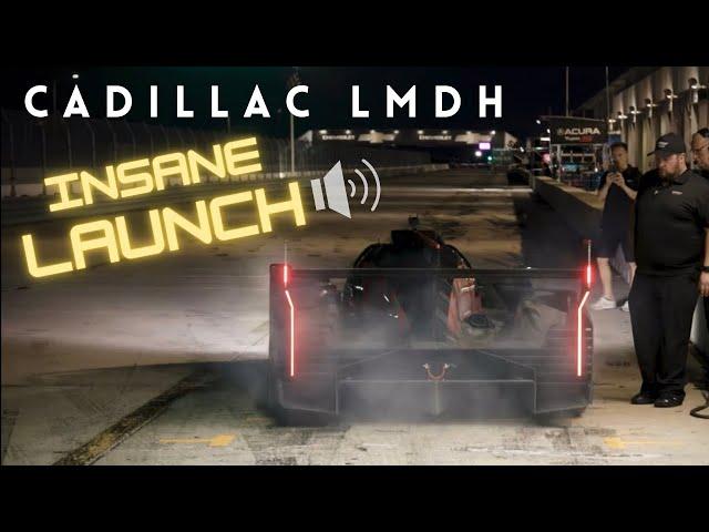 INSANE LAUNCH: Cadillac LMDh 5.5 Liter V8