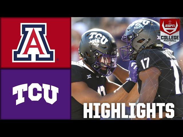 Arizona Wildcats vs. TCU Horned Frogs | Full Game Highlights | ESPN College Football