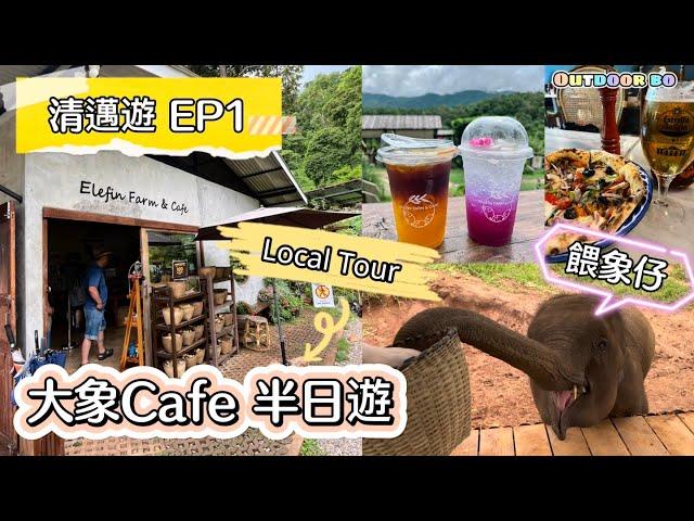 《清邁遊2024-EP1》Local tour餵象仔| Elefin Farm & Cafe | Baan Kang Wat |文藝村| Adirak Pizza |超好食pizza