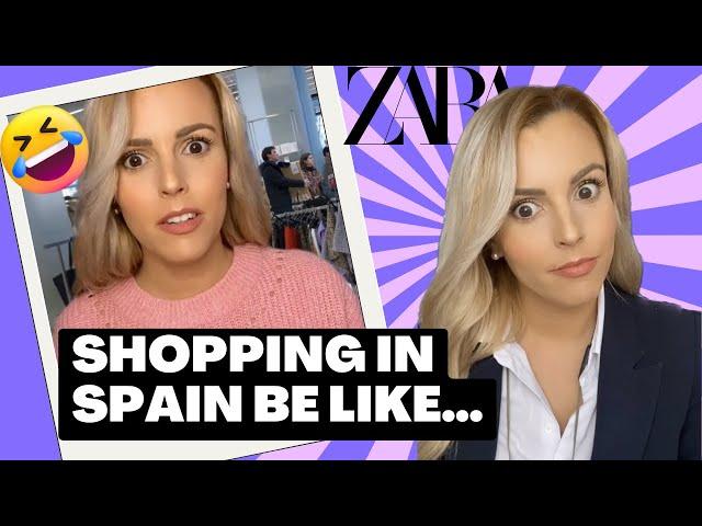 That plot twist at the end… SHOPPING in SPAIN‍️ 