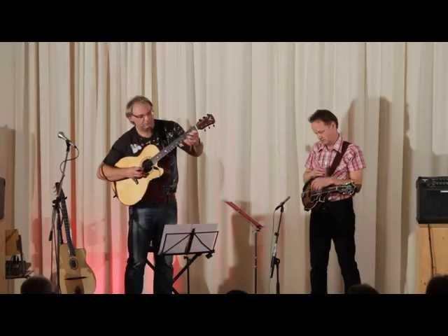 "Wayfaring Stranger", Oliver Waitze und Jesper Rübner-Petersen, Gitarre+Mandoline