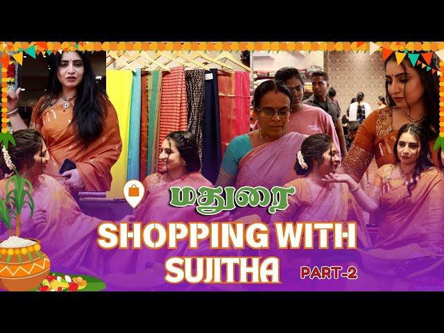 Shopping with Sujitha in Madurai Thanvi boutique - Part- 2