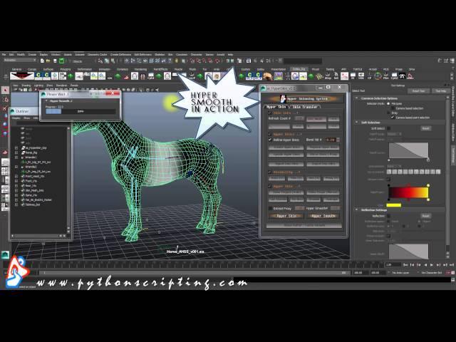 Advanced Hyper Skinning System -New Features & as_SmoothNearest (Auto Skinning)