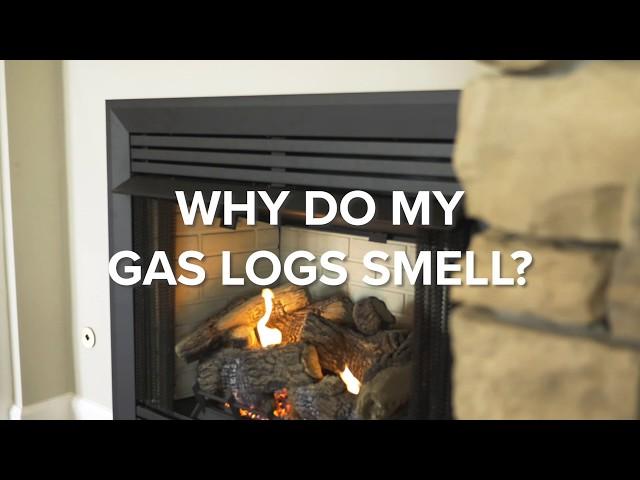 Why Do My Gas Logs Smell? | Foster Fuels