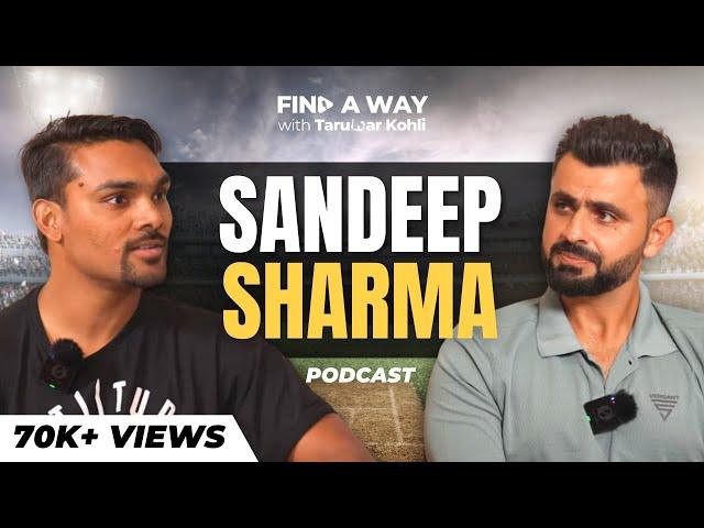 Sandeep Sharma on playing IPL, Sanju Samson, Rajasthan Royals | Cricket Podcast | Find a Way