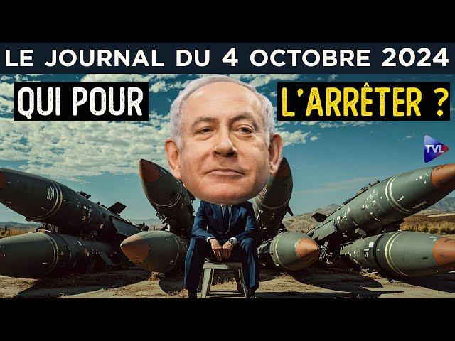 Israël : Vers une guerre totale ? - JT du vendredi 4 octobre 2024