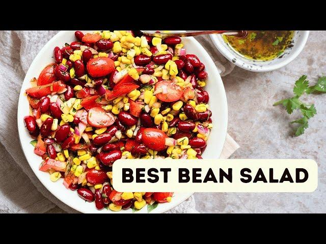 BEST SALAD FOR HOT SUMMER DAY/ CORN AND BEANS SALAD IN 10 MINUTES