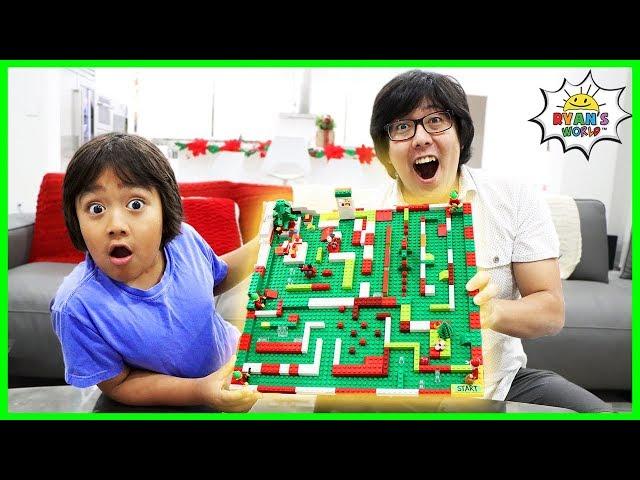 How to Make DIY Lego Maze Christmas Edition!!!!