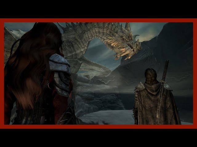 Paarthurnax and Kaidan have a conversation! | Immersive Kaidan | SKYRIM