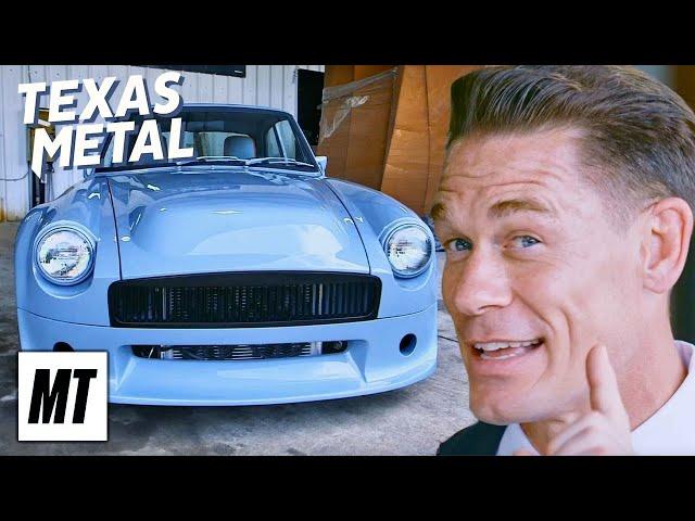 We Built a '69 MG for John Cena! | Texas Metal | MotorTrend