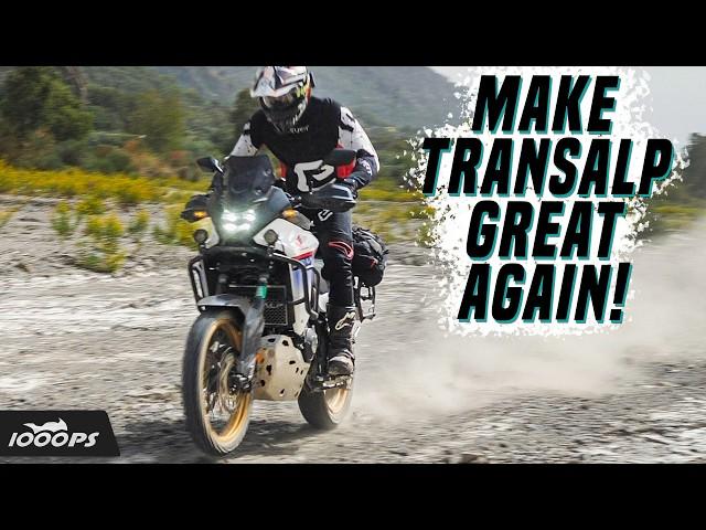 Es steckt doch Abenteuer in ihr! Härtetest auf Sizilien - Honda XL750 Transalp Offroad-Umbau Stage 2