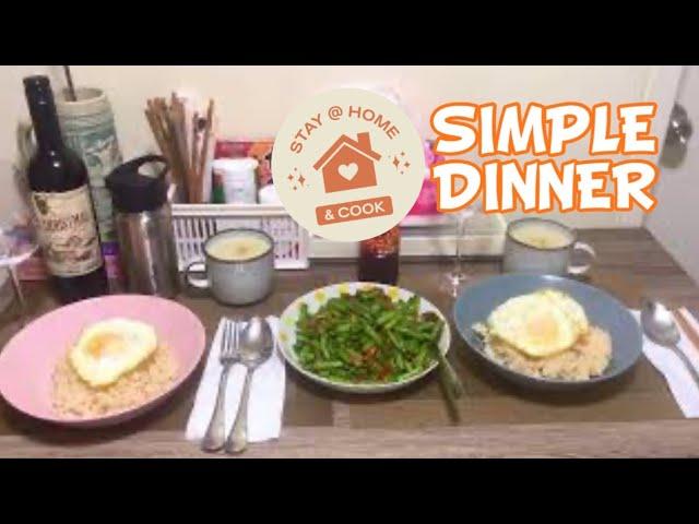 OUR SIMPLE DINNER AT HOME #food