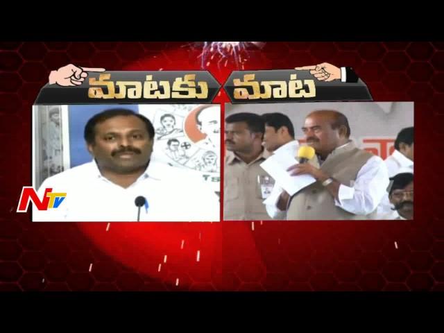 JC Diwakar Reddy Vs YCP MLA Srikanth Reddy || War of Words || Mataku Mata || NTV