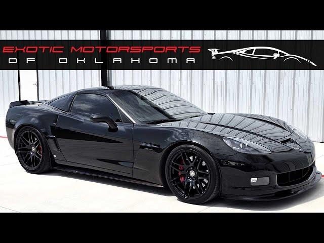 C1414 1 2009 CHEVROLET CORVETTE Z06 - STAGE 3 CAM * FORGESTAR WHEEL * HEADERS * EXHAUST * INTAKE