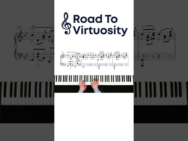 Mendelssohn - Venetian Boat Song - 26,400pts #piano #pianotutorial #pianomusic  #classicalmusic