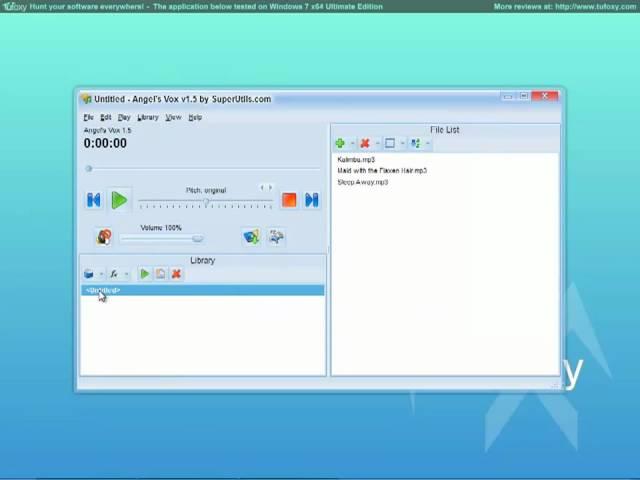 How to Play Audio Books on Windows with Angel's Vox