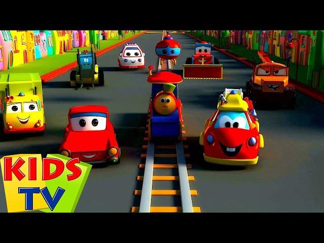 Bob il treno avventura di trasporto | Modi di trasporto | Imparare trasporti | Kids Tv Italiano