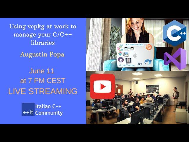 [Virtual Meetup] Using vcpkg at work to manage your C/C++ libraries (Augustin Popa - VC++ Team)