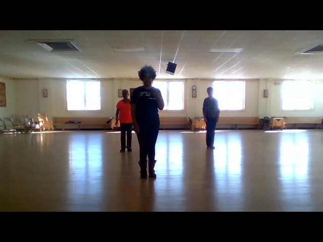 TLC Line dance Instructor Trina Smith Teaching K-Step