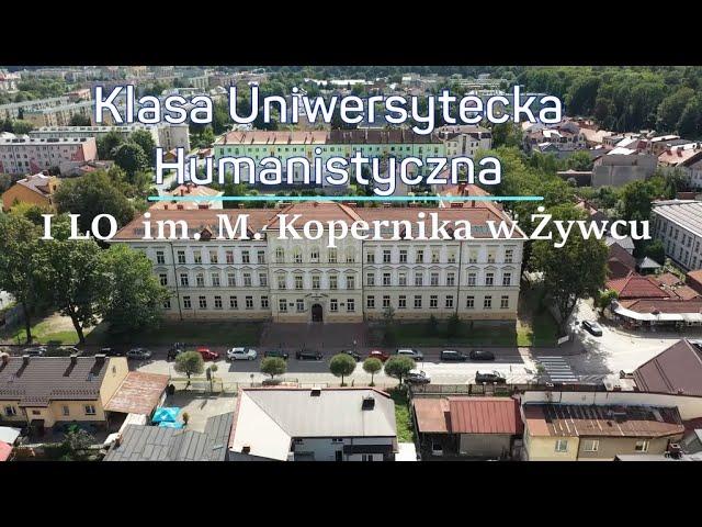 I LO w Żywcu - klasa uniwersytecka humanistyczna