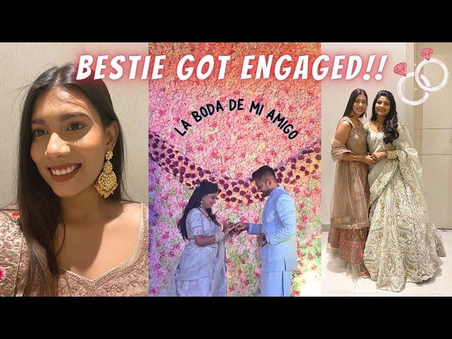 She got engaged!!  BEST BRIDE SQUAD PERFORMANCE | la boda de mi amigo