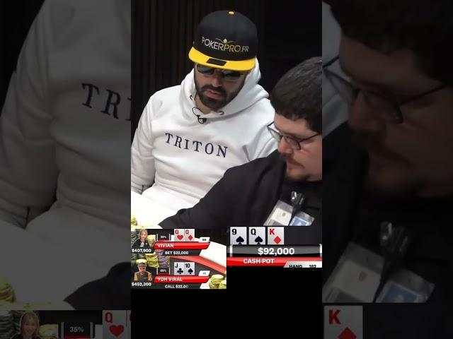 UNBELIEVABLE FLOP! $900,000 POT FOR VIVIAN vs YOH VIRAL!