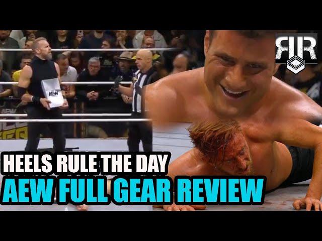 AEW Full Gear 2024 Review: Dangerous Heels Run Wild