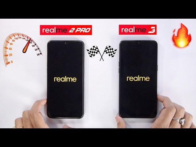 Realme 3 vs Realme 2 Pro Speedtest Comparison & RAM Management [AMAZING RESULTS]