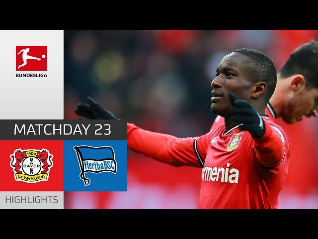 Great Performance By B04 | Bayer 04 Leverkusen - Hertha BSC 4-1 | Highlights | Bundesliga 22/23