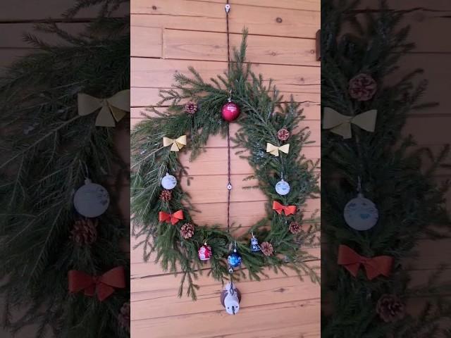 Новогодний венок своими руками за час | Christmas Wreath