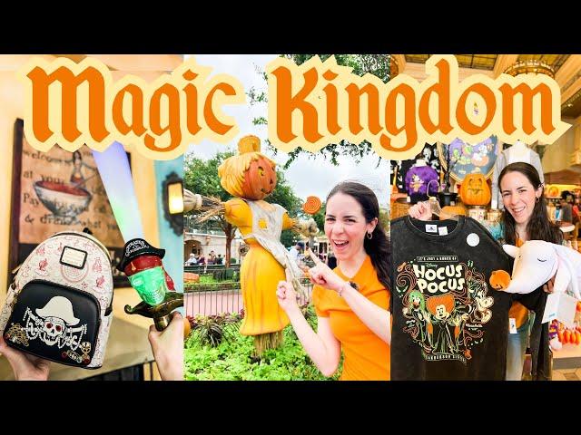 Disney's MAGIC KINGDOM New Merch Update! August 2024 | Halloween Decor is Up! | Walt Disney World