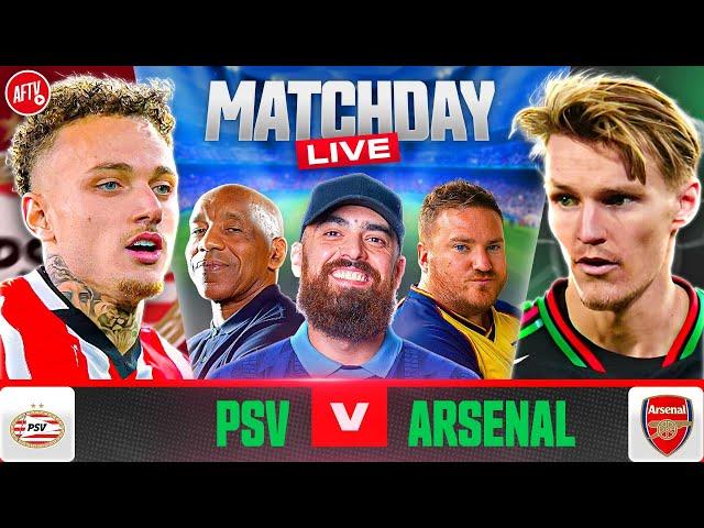 PSV 1-7 Arsenal | Matchday Live | Champions League