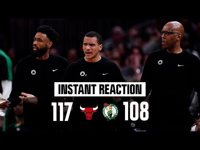 INSTANT REACTION: Poor 3-point shooting and technical fouls lead to Bulls' upset vs. Celtics