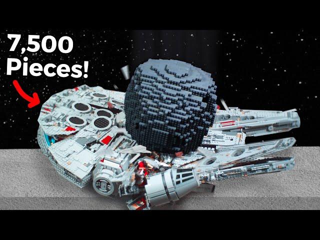 Destroying LEGO Sets in Slow Motion!