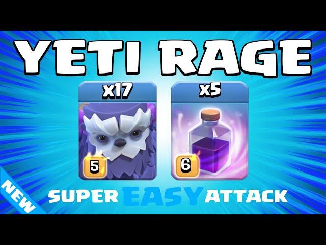 NEW LEVEL 5 YETI = SPAM ATTACKS ARE BACK!!! NEW TH15 Attack Strategy | Clash of Clans