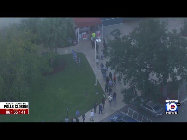 Voters pack the polls in Broward County on Election Day