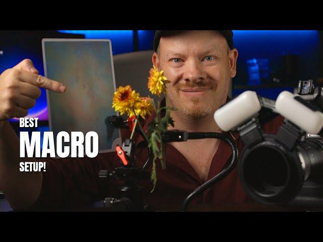 BEST Macro Photography Setup! | Indoors and Outdoors!!!