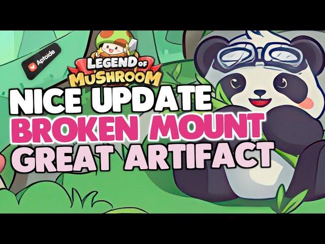 Update & Events - INSANE MOUNT & ARTIFACT coming in Legend of Mushroom