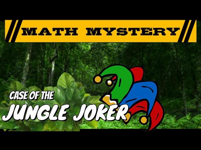 Missing Addends Math Mystery - JUNGLE JOKER