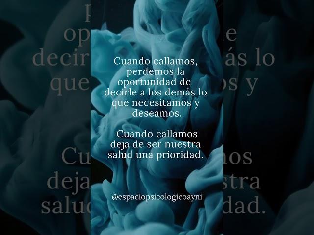 El poder de hablar de lo que sentimos #psicoterapiaonline #psicologiapractica #psicologiaparalavida