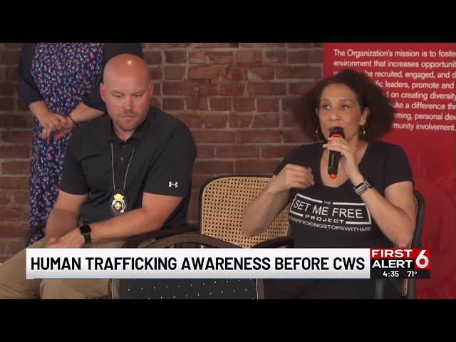 Human trafficking awareness before CWS