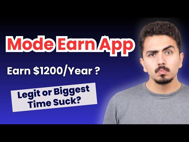 Make Money Online: Mode Earn App Review (Legit or Scam?) | FREE Way to Earn More!